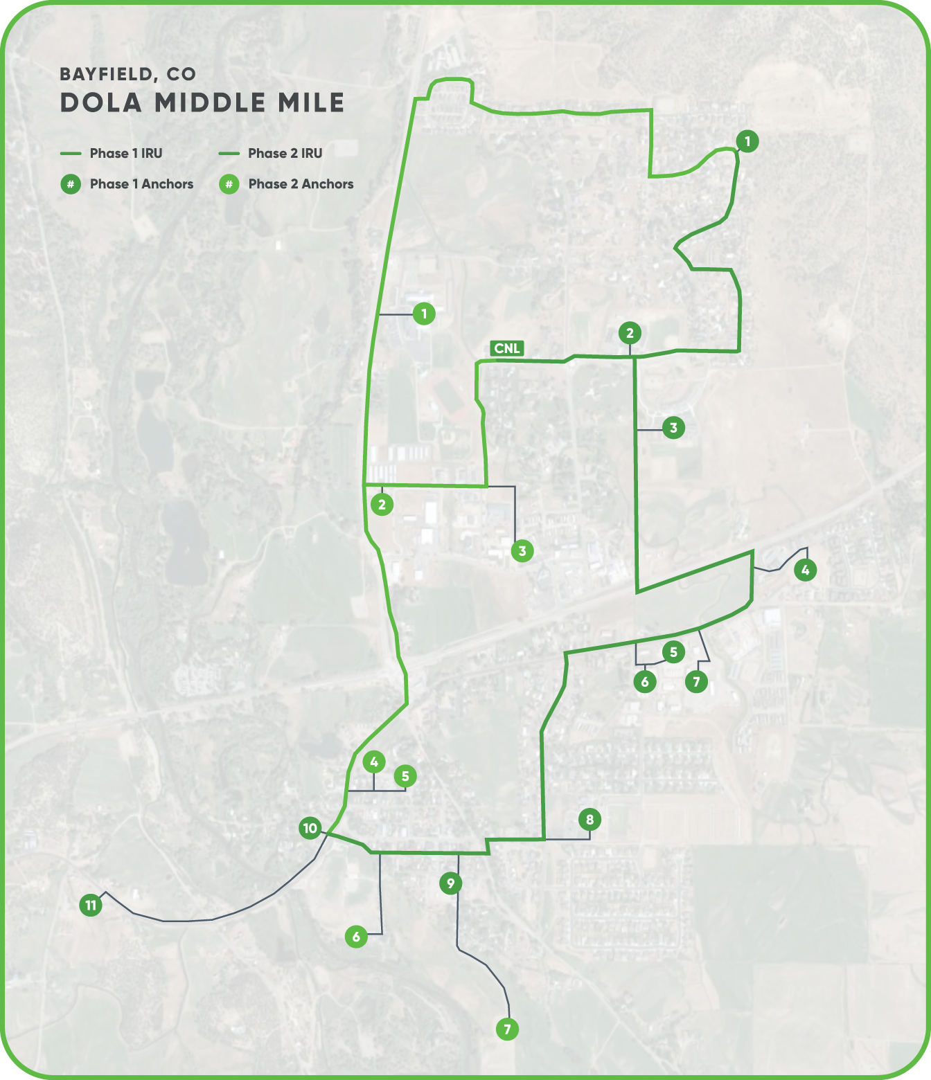 Bayfield Map